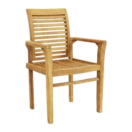 Teak Garden Dining Chair Mulyoharjo Furniture Exporter