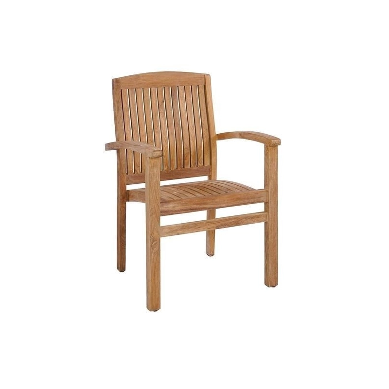 Teak Garden Dining Chair Mulyoharjo Furniture Supplier