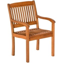 Teak Garden Dining Chair Mulyoharjo Furniture White-Label