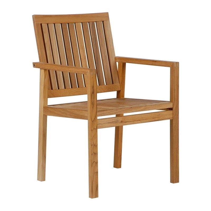 Teak Garden Dining Chair Mulyoharjo Furniture Supplier