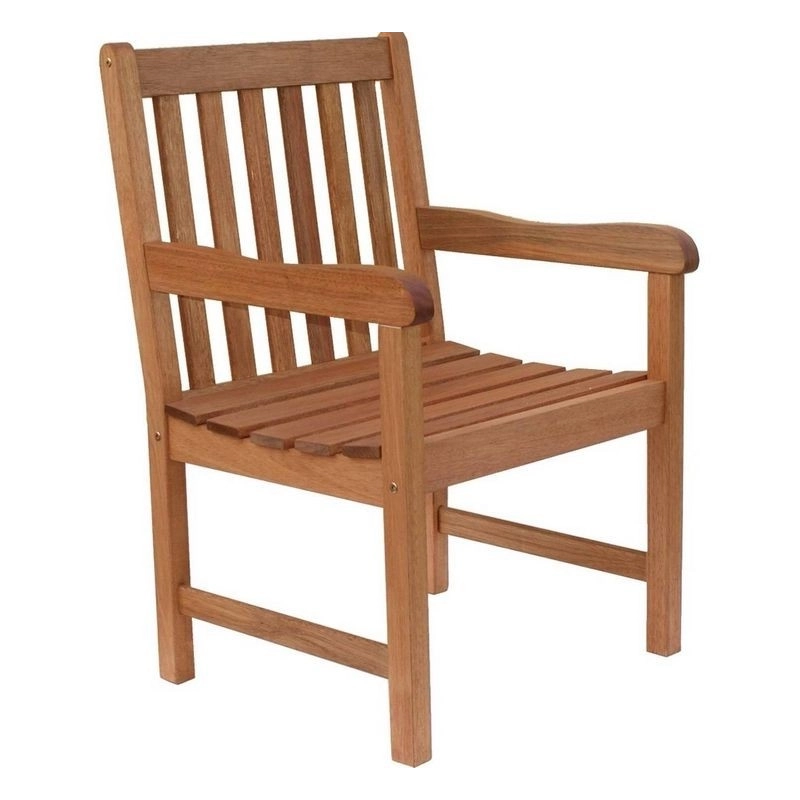 Teak Garden Dining Chair Mulyoharjo Furniture Wholesale