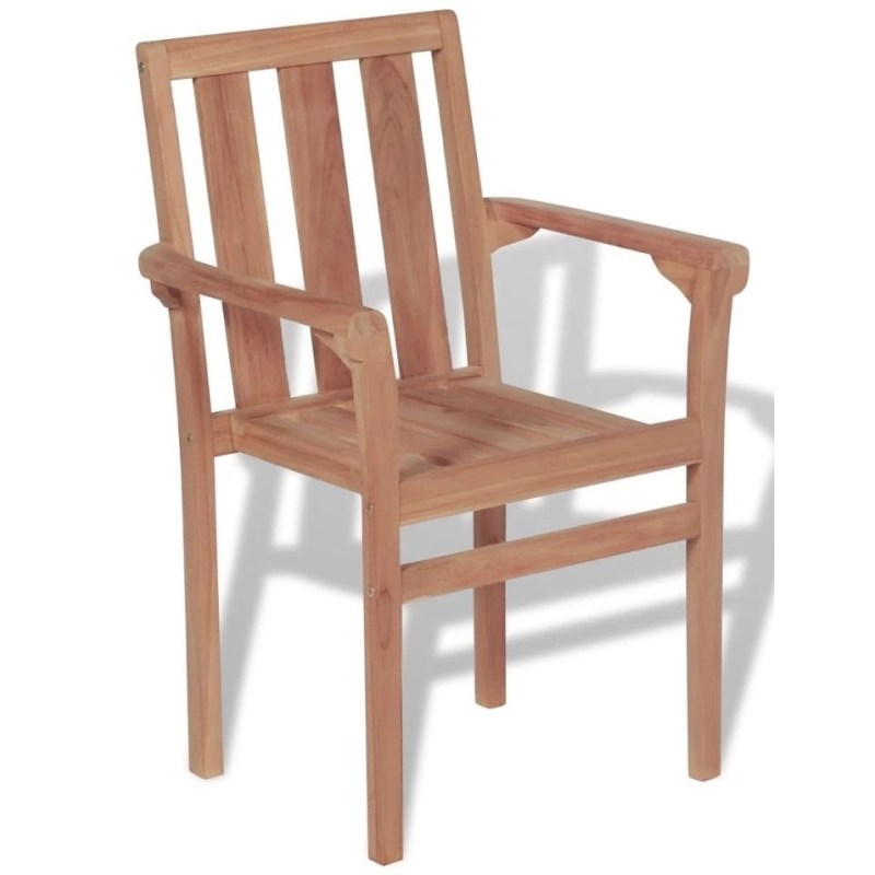 Teak Garden Dining Chair Mulyoharjo Furniture White-Labeled