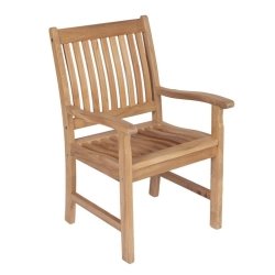 Teak Garden Dining Chair Mulyoharjo Furniture Supplier