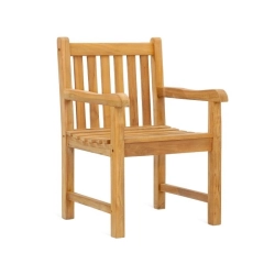 Teak Garden Dining Chair Mulyoharjo Furniture Exporter