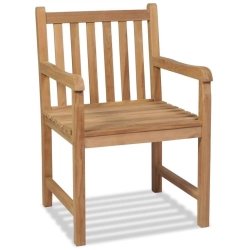 Teak Garden Dining Chair Mulyoharjo Furniture Indonesia