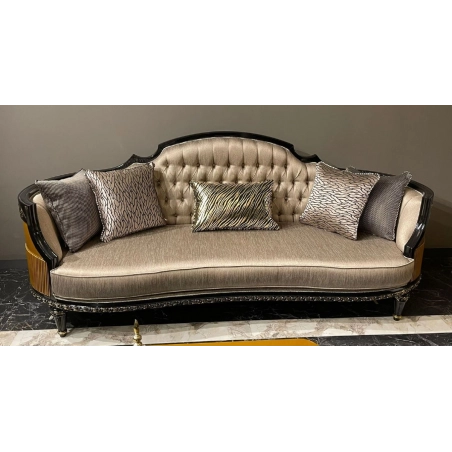 French Classic Painted Sofa Furniture Jepara