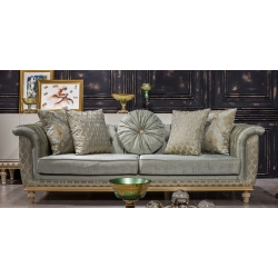 French Classic Painted Sofa Furniture Jepara