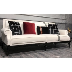 French Classic Painted Sofa Furniture Jepara