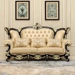 French Provincial Classic Painted Sofa Furniture Export