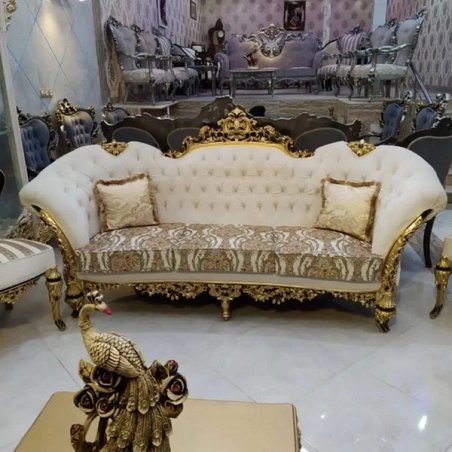 French Provincial Classic Painted Sofa Furniture Indonesia