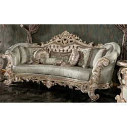 French Provincial Classic Painted Sofa Furniture Supplier