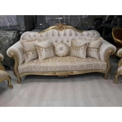 French Provincial Classic Painted Sofa Furniture Manufacturer