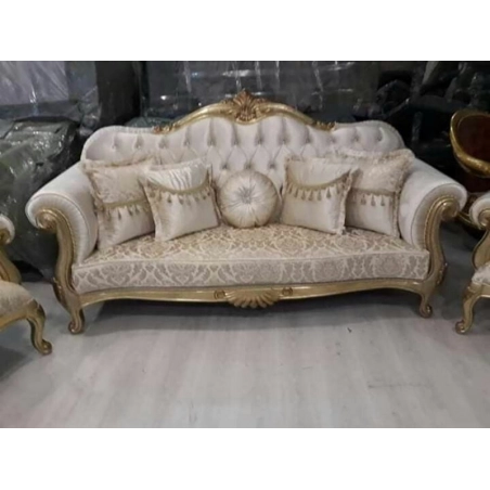 French Provincial Classic Painted Sofa Furniture Manufacturer