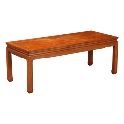 Living Room Furniture Coffee Table - Mahogany - Brown