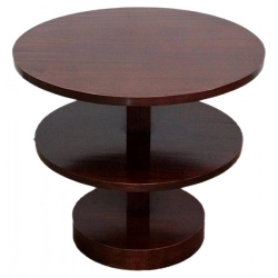 Living Room Furniture Coffee Table - Mahogany - Tan