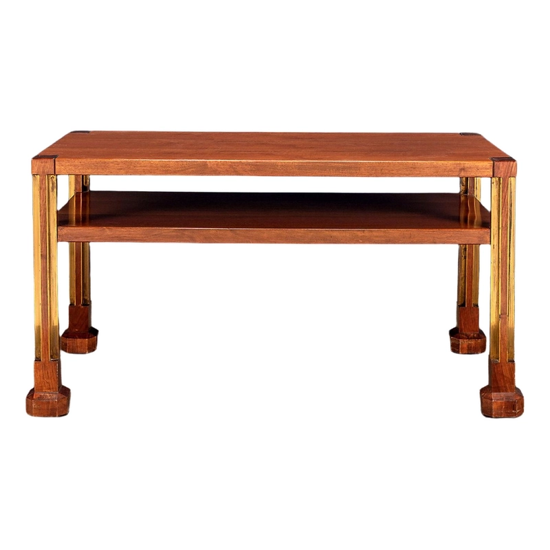 Living Room Furniture Coffee Table - Walnut -