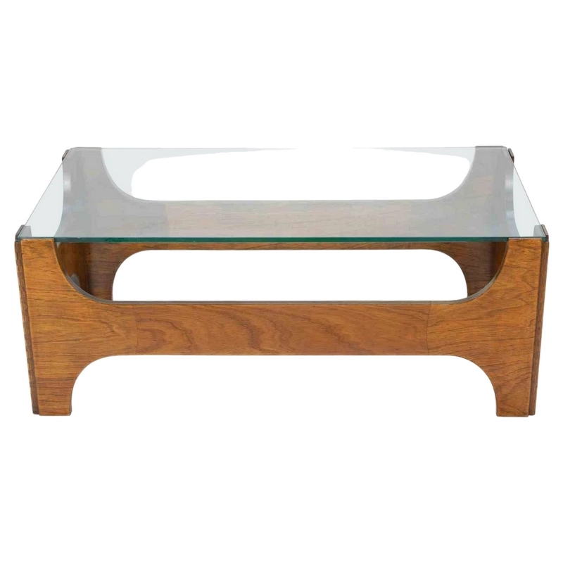 Living Room Furniture Coffee Table - Wood - Brown