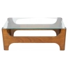 Living Room Furniture Coffee Table - Wood - Brown