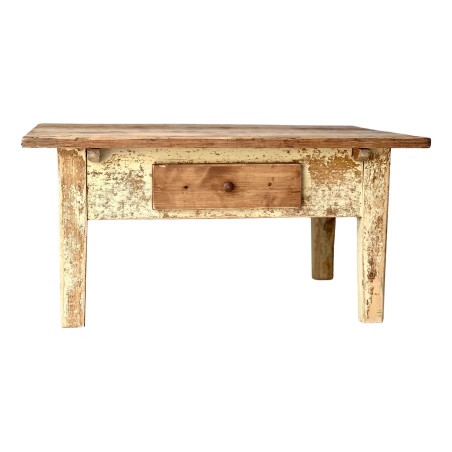 Living Room Furniture Coffee Table - Pine - Beige