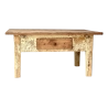 Living Room Furniture Coffee Table - Pine - Beige