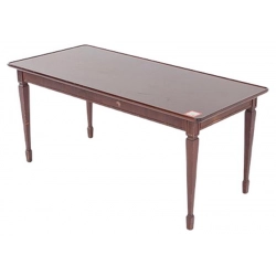 Living Room Furniture Coffee Table - Mahogany - Brown