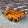 Mulyoharjo Mahogany Wood Root Live Edge Resin Coffee Table Furniture Supplier