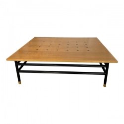 Living Room Furniture Coffee Table - Maple - Tan