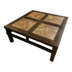 Living Room Furniture Coffee Table - Rattan/Wax - Coffee