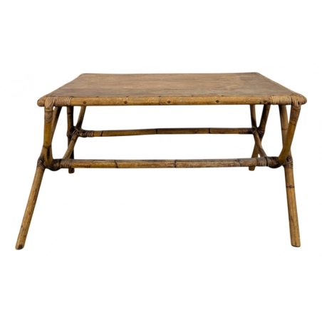 Living Room Furniture Coffee Table - Bamboo/Rattan - Brown