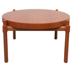 Living Room Furniture Coffee Table - Teak - Brown