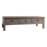 Living Room Furniture Coffee Table - Teak - Beige