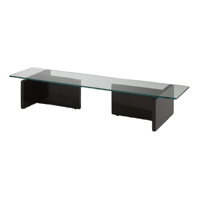 Living Room Furniture Coffee Table - Wood/Glass - Black Living Room Furniture Coffee Table - Wood/Glass - Black