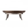 Mulyoharjo Dark Round Bowl Cocktail Table Furniture Supplier