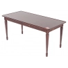 Living Room Furniture Coffee Table - Mahogany - Brown
