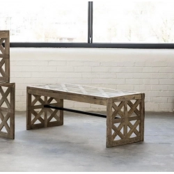 Mulyoharjo Matthew Izzo Home Reclaimed Wood Coffee Table With Glass Top Furniture Supplier