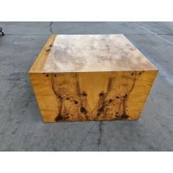 Mulyoharjo 1970s Milo Baughman Style Mahogany Wood Coffee Table Vintage Furniture Supplier