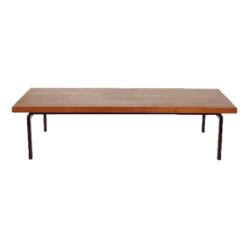 Living Room Furniture Coffee Table - Teak - Brown