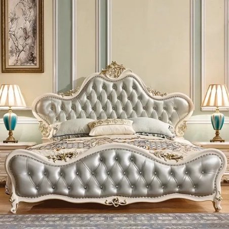 Elegant classic bed Furniture Exporter