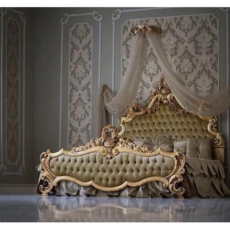 Custom classic bed Furniture White-Labeled