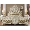 Rococo carved classic bed from Jepara Furniture Produce