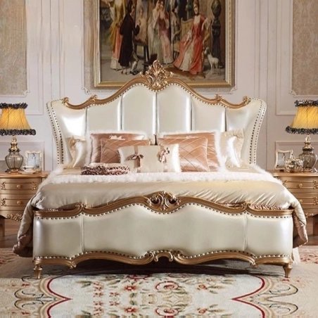 Platform classic bed Furniture Exporter