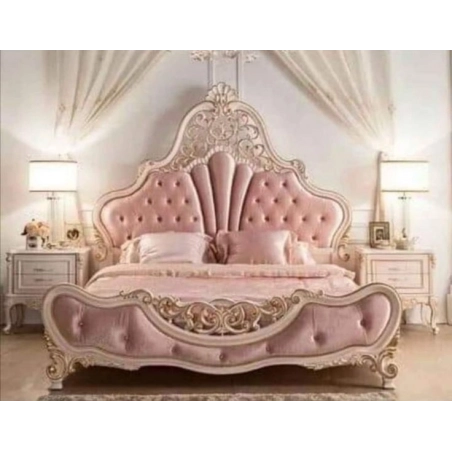Queen classic bed Furniture Indonesia