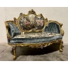 Carved Painted Sofa Furniture  White-Labeled