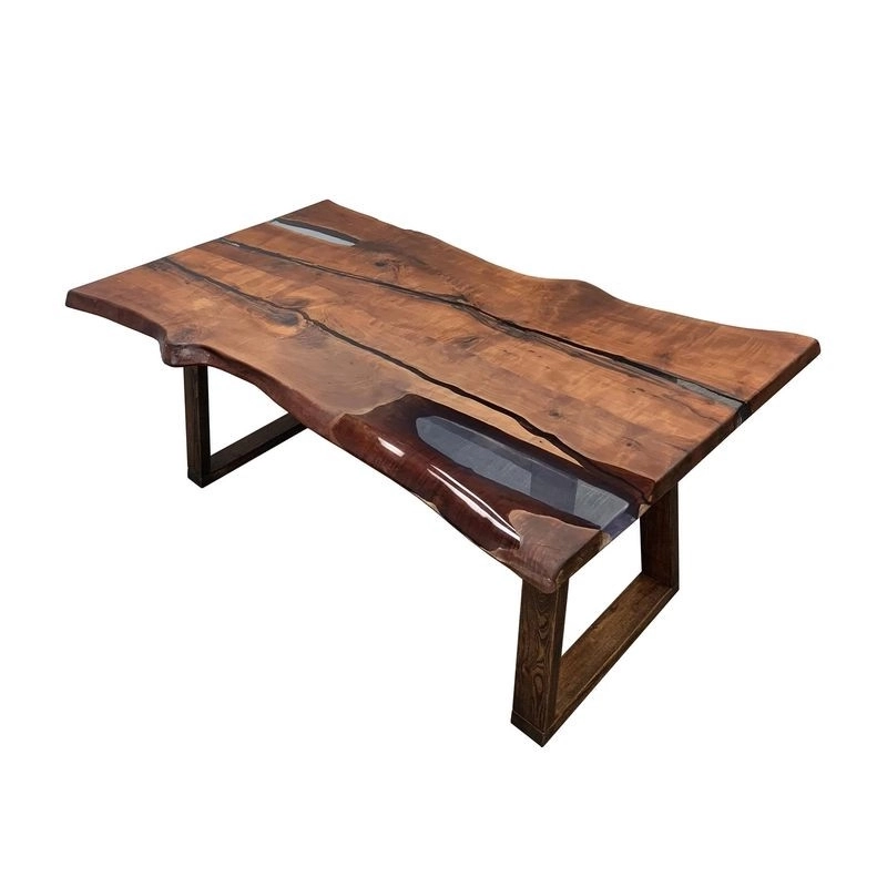 Suar Slab Dining Table 688 by Mulyoharjo Furniture Supplier Suar Slab Dining Table 688 by Mulyoharjo Furniture Supplier