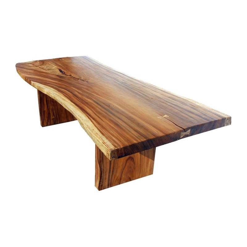 Suar Slab Dining Table 691 by Mulyoharjo Furniture Supplier Suar Slab Dining Table 691 by Mulyoharjo Furniture Supplier