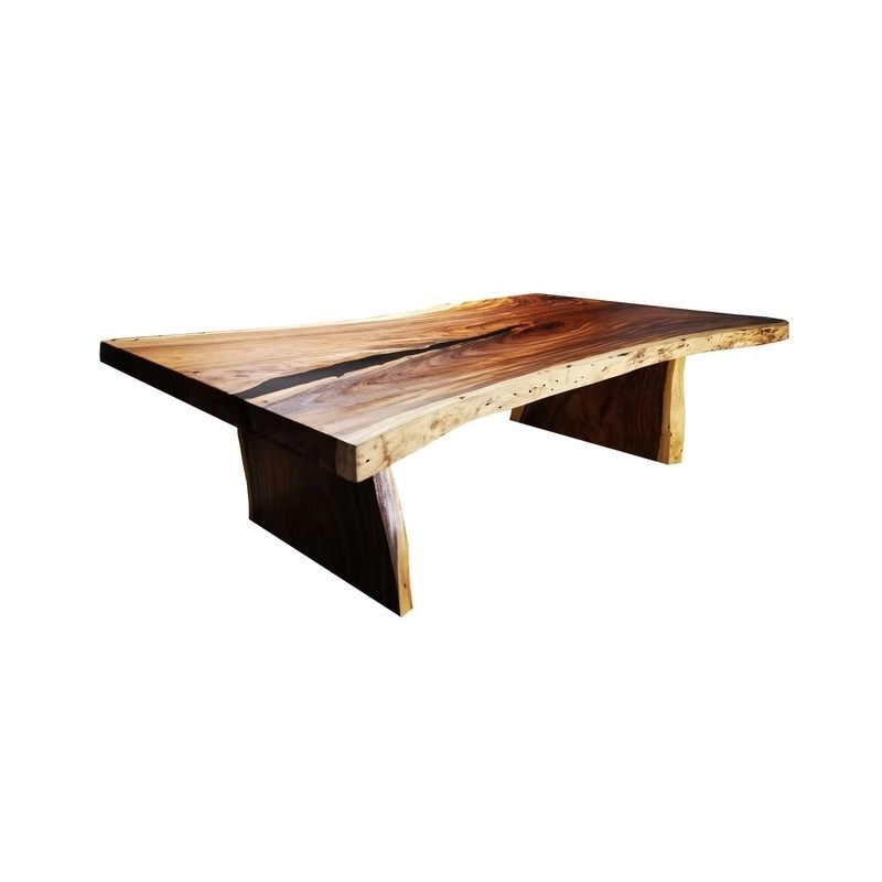 Suar Slab Dining Table 711 by Mulyoharjo Furniture Supplier Suar Slab Dining Table 711 by Mulyoharjo Furniture Supplier