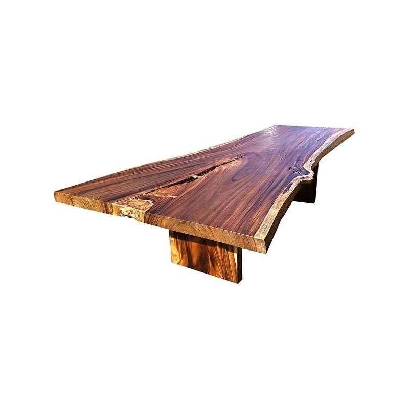 Suar Slab Dining Table 742 by Mulyoharjo Furniture Supplier Suar Slab Dining Table 742 by Mulyoharjo Furniture Supplier