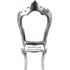 Back View Classic Painted Dining Chair Furniture Indonesia