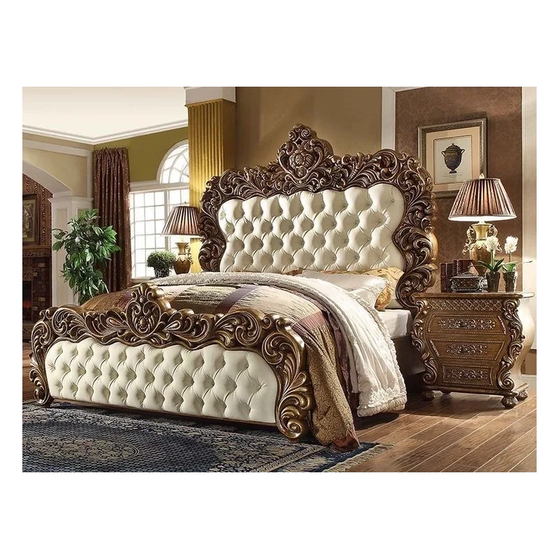 King-size classic bed Furniture Jepara