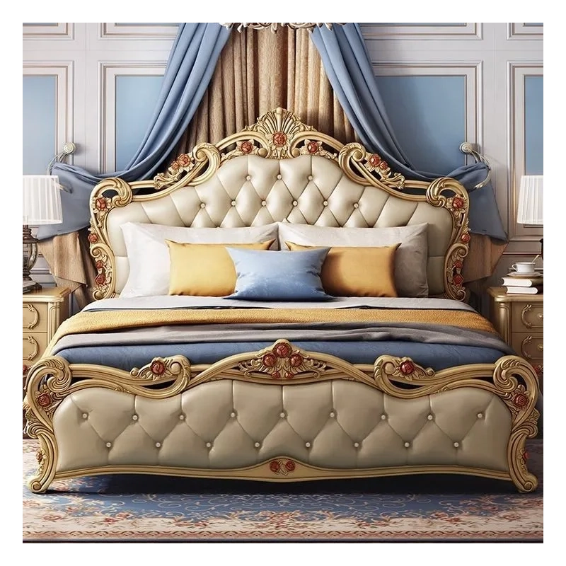 Minimalist wooden classic bed Furniture Jepara